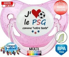 J'aime le psg + prénom: Sucette Physiologique-su7.fr