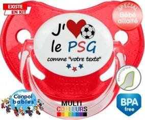 J'aime le psg + prénom: Sucette Physiologique-su7.fr