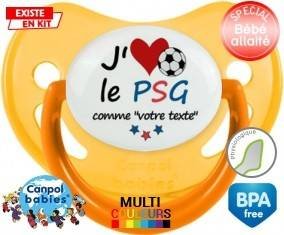 J'aime le psg + prénom: Sucette Physiologique-su7.fr