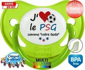 J'aime le psg + prénom: Sucette Physiologique-su7.fr