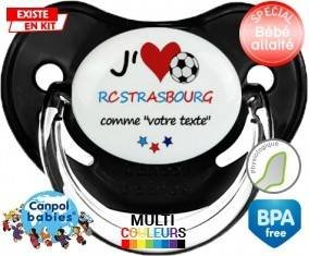 J'aime rc strasbourg + prénom: Sucette Physiologique-su7.fr