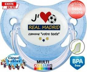 J'aime real madrid + prénom: Sucette Physiologique-su7.fr