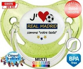 J'aime real madrid + prénom: Sucette Physiologique-su7.fr
