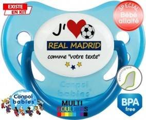 J'aime real madrid + prénom: Sucette Physiologique-su7.fr