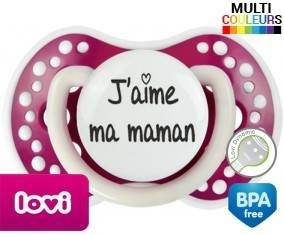 J'aime ma maman (visuel): Sucette LOVI Dynamic-su7.fr