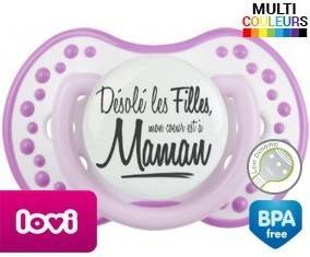 Humour Désolé les filles mon coeur est à maman: Sucette LOVI