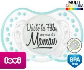 Humour Désolé les filles mon coeur est à maman: Sucette LOVI