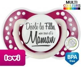 Humour Désolé les filles mon coeur est à maman: Sucette LOVI