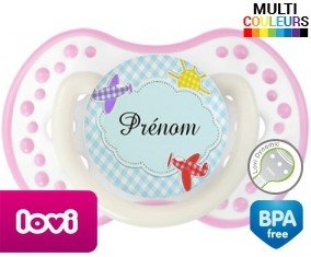 Nuage + prénom: Sucette LOVI Dynamic-su7.fr