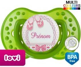 Chausson (fille) + prénom: Sucette LOVI Dynamic-su7.fr