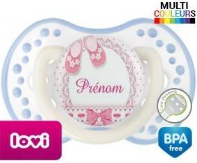 Chausson (fille) + prénom: Sucette LOVI Dynamic-su7.fr