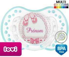 Chausson (fille) + prénom: Sucette LOVI Dynamic-su7.fr