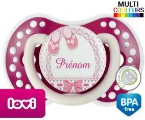 Chausson (fille) + prénom: Sucette LOVI Dynamic-su7.fr