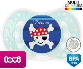Pirate style1 + prénom: Sucette LOVI Dynamic-su7.fr