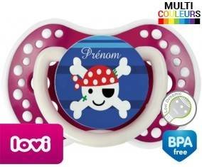 Pirate style1 + prénom: Sucette LOVI Dynamic-su7.fr
