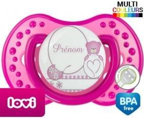 Ourson (fille) + prénom: Sucette LOVI Dynamic-su7.fr