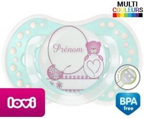 Ourson (fille) + prénom: Sucette LOVI Dynamic-su7.fr