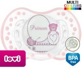 Ourson (fille) + prénom: Sucette LOVI Dynamic-su7.fr