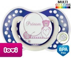 Ourson (fille) + prénom: Sucette LOVI Dynamic-su7.fr