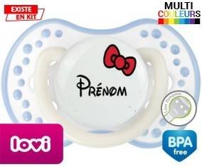 Noeud + prénom: Sucette LOVI Dynamic-su7.fr