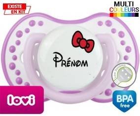 Noeud + prénom: Sucette LOVI Dynamic-su7.fr