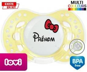 Noeud + prénom: Sucette LOVI Dynamic-su7.fr