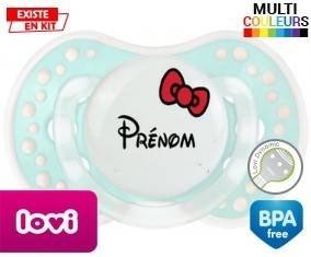 Noeud + prénom: Sucette LOVI Dynamic-su7.fr