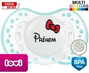 Noeud + prénom: Sucette LOVI Dynamic-su7.fr