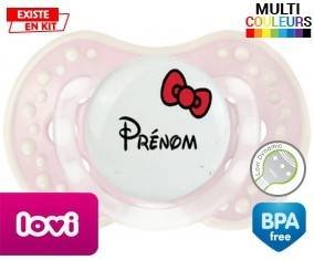 Noeud + prénom: Sucette LOVI Dynamic-su7.fr