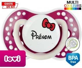 Noeud + prénom: Sucette LOVI Dynamic-su7.fr