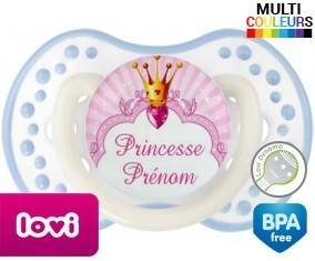 Design princesse + prénom: Sucette LOVI Dynamic-su7.fr