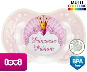 Design princesse + prénom: Sucette LOVI Dynamic-su7.fr