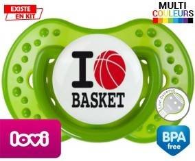 I love basket style1 : Tétine LOVI Dynamic personnalisée