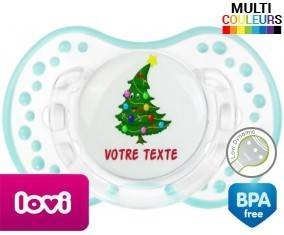 Sapin noël + prénom: Sucette LOVI Dynamic-su7.fr