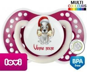 Chien noël + prénom: Sucette LOVI Dynamic-su7.fr