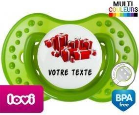 Tetine Cadeaux + prénom embout LOVI Dynamic personnalisée