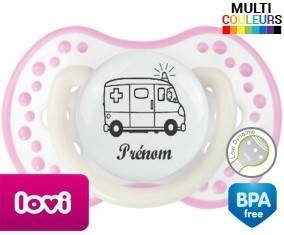 Ambulance + prénom: Sucette LOVI Dynamic-su7.fr