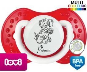 Chien fleur + prénom: Sucette LOVI Dynamic-su7.fr