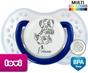 Chien fleur + prénom: Sucette LOVI Dynamic-su7.fr