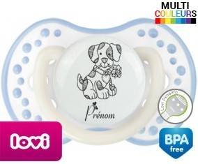 Chien fleur + prénom: Sucette LOVI Dynamic-su7.fr