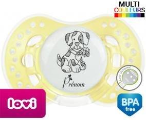 Chien fleur + prénom: Sucette LOVI Dynamic-su7.fr