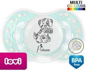 Chien fleur + prénom: Sucette LOVI Dynamic-su7.fr