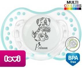 Chien fleur + prénom: Sucette LOVI Dynamic-su7.fr