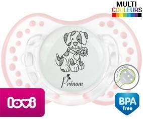 Chien fleur + prénom: Sucette LOVI Dynamic-su7.fr
