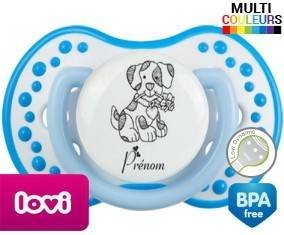 Chien fleur + prénom: Sucette LOVI Dynamic-su7.fr