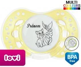 Chaton oiseau + prénom: Sucette LOVI Dynamic-su7.fr