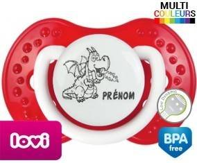 Dragon + prénom: Sucette LOVI Dynamic-su7.fr