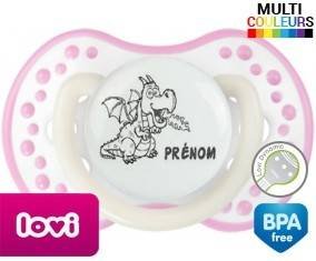 Dragon + prénom: Sucette LOVI Dynamic-su7.fr