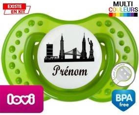 New york + prénom : Sucette LOVI Dynamic personnalisée