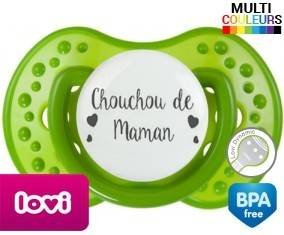 Chouchou de maman : Tétine LOVI Dynamic personnalisée